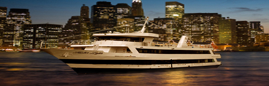 Party on our Midnight Cruises aboard the Harbor Lights Yacht