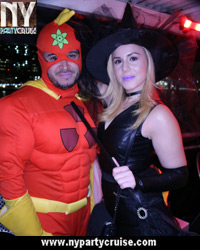 Photos - Halloween Goes Hollywood 
Midnight Yacht Cruise - NYPartyCruise