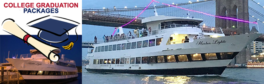 Celebrate your College Graduation with your friends on a Midnight Yacht Cruise